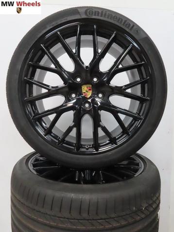 Originele Porsche Panamera 971 21 inch velgen zomerbanden beschikbaar voor biedingen