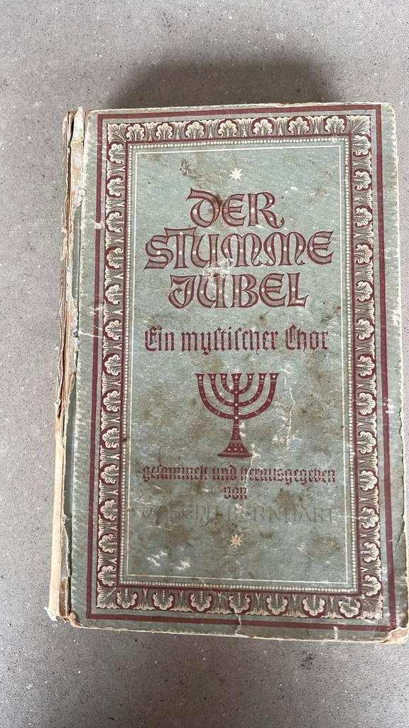 Der Stumme Jubel, Antiek en Kunst, Antiek | Boeken en Manuscripten, Ophalen of Verzenden