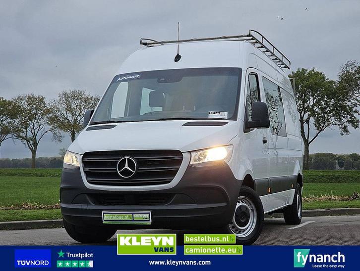 Mercedes-Benz SPRINTER 211 L2H2 Dubbel Cabine!, Auto's, Bestelwagens en Lichte vracht, Bedrijf, ABS, Airconditioning, Centrale vergrendeling