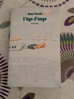 L’âge d’ange - Anne Percin  L’Ecole des Loisirs, Livres