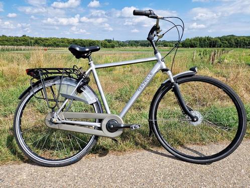 Super mooie Gazelle Paris C7+ aluminium herenfiets 57cm 7V, Fietsen en Brommers, Fietsen | Heren | Herenfietsen, Gazelle, 57 tot 61 cm