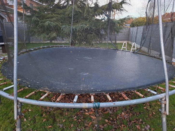 grote trampoline, Kinderen en Baby's, Speelgoed | Buiten | Trampolines, Gebruikt, Ophalen