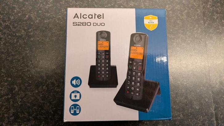 S280 Duo Alcatel telefoonset, Cd's en Dvd's, Blu-ray, Ophalen of Verzenden
