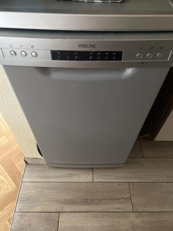 Proline Vaatwasser, Elektronische apparatuur, Vaatwasmachines, Ophalen, Kort programma, Zo goed als nieuw, 85 tot 90 cm