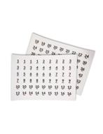 LMX66 LMX | Number sticker set (108pcs), Ophalen of Verzenden, Nieuw, Benen, Overige typen