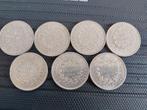 10 Francs Hercules in zilver, Ophalen of Verzenden, Zilver