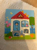 Houten babypuzzel (Haba), Ophalen, Zo goed als nieuw