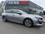 Peugeot 508 SW 2.0 BlueHDI 160 AUTO.VIRTUAL CAM360 CARPLAY L, Auto's, Automaat, Zwart, 4 cilinders, Leder en Stof