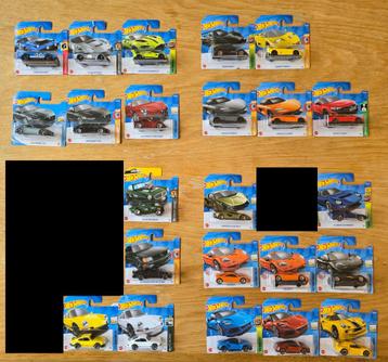 23x Hot Wheels - Europese Auto's [Nieuw] beschikbaar voor biedingen