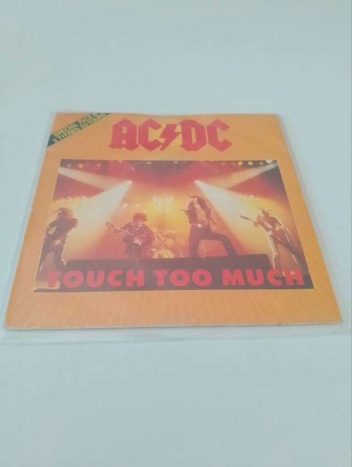 AC/DC - Touch to Much special b-side, Cd's en Dvd's, Vinyl Singles, Zo goed als nieuw, Ophalen of Verzenden