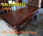 salontafel 130x63, Huis en Inrichting, Tafels | Salontafels, Ophalen, Gebruikt, Klassiek, 50 tot 100 cm