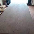 Table chêne massif  10 personnes  2m50x90, Maison & Meubles, Tables | Tables à manger, Enlèvement, Chêne