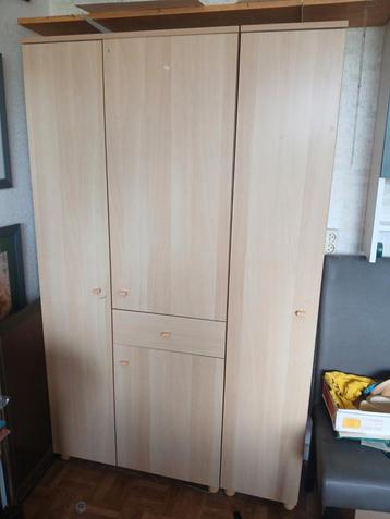 2 delige Hobbykast met veel legplanken en laatje, Enlèvement, Utilisé