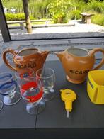 Setje ricard, Verzamelen, Glas en Drinkglazen, Ophalen, Gebruikt, Borrel- of Shotglas