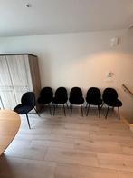 6 stoelen CASA, Ophalen, Zwart