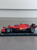 schaalmodel 1/24 Ferrari SF21 Formule1 Leclerc 2021, Hobby en Vrije tijd, Ophalen, Zo goed als nieuw