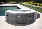 Intex jacuzzi PureSpa Greywood Deluxe 6-persoons verpakt, Tuin en Terras, Bubbelbaden en Hottubs, Ophalen, Nieuw, Opblaasbaar