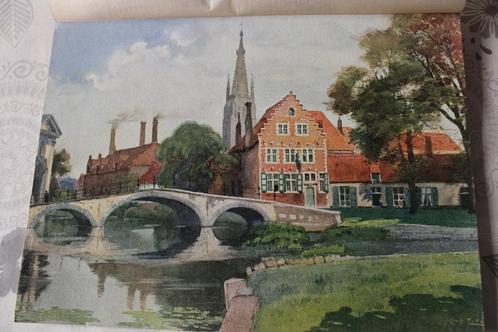 gravure Bruges  LE LAC D'AMOUR d'après une aquarelle de TITZ, Antiquités & Art, Art | Eaux-fortes & Gravures, Enlèvement ou Envoi