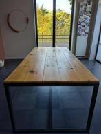 Eettafel, Huis en Inrichting, Tafels | Eettafels, Ophalen, Eikenhout, 200 cm of meer, 50 tot 100 cm