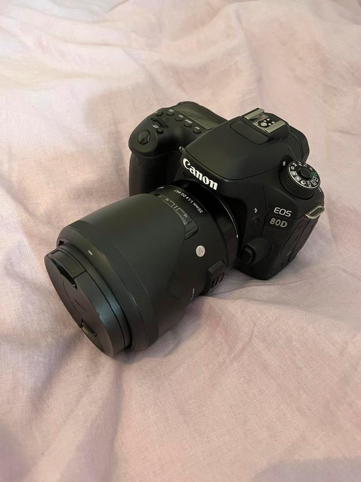 Canon 80d (7869 clicks), Audio, Tv en Foto, Fotocamera's Digitaal, Zo goed als nieuw, Spiegelreflex, Canon, Ophalen