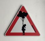 BANKSY: zeefdruk op paneel. Beperkte editie, Antiek en Kunst, Kunst | Designobjecten