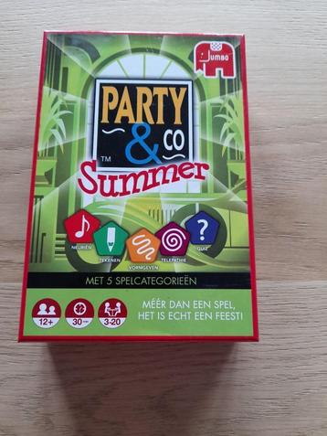 Reisgezelschapsspel: "Party en co Summer" beschikbaar voor biedingen