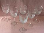 6 wijnglazen Cristal d' Arques, Antiek en Kunst, Antiek | Glaswerk en Kristal, Ophalen of Verzenden