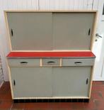 Vintage keukenbuffet uit de jaren 50, Huis en Inrichting, Ophalen, Gebruikt, Met deur(en)