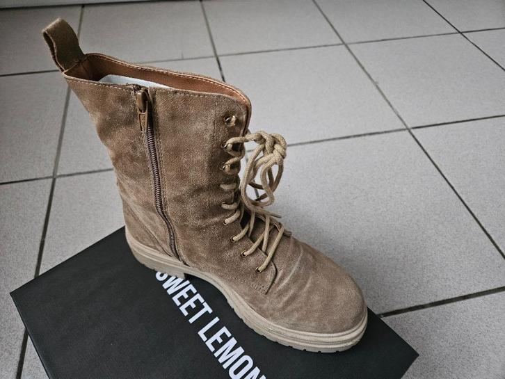 Bottines dame, Vêtements | Femmes, Chaussures, Porté, Boots et Botinnes, Beige, Enlèvement ou Envoi