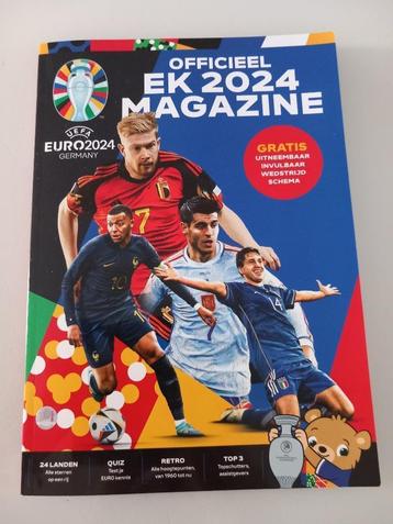 Officieel EK 2024 Magazine Duitsland Voetbal EURO2024 België beschikbaar voor biedingen
