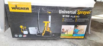 Pistolet pulvérisateur WAGNER W 950 FlexIO, Enlèvement, Utilisé, Pulvérisateur de peinture ou Pompe à peinture