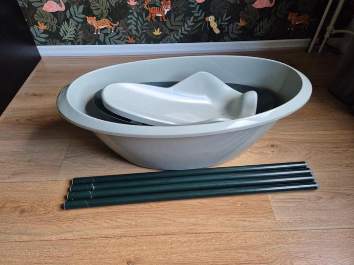 LUMA Babybad met standaard en inleg (Gebruikt), Kinderen en Baby's, Badjes en Verzorging, Gebruikt, Badje, Standaard, Verzenden