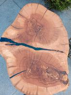Tafel epoxy,hout,salontafel, Enlèvement, Comme neuf