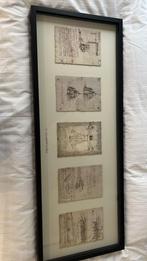 IKEA Olunda Leonardo da Vinci Drawing (104cm x40cm), Antiquités & Art, Art | Dessins & Photographie, Enlèvement