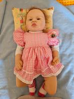 Reborn babypop S. Faber, met kleedjes, +- 52cm., Ophalen of Verzenden, Zo goed als nieuw, Babypop