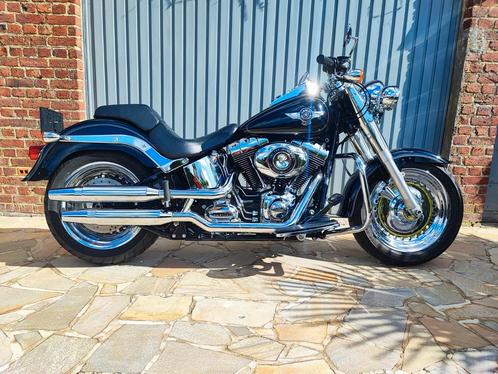 Prachtige Harley Davidson Fat Boy FLSTF 1690cc 19956 km 2014, Motoren, Motoren | Harley-Davidson, Particulier, Ophalen