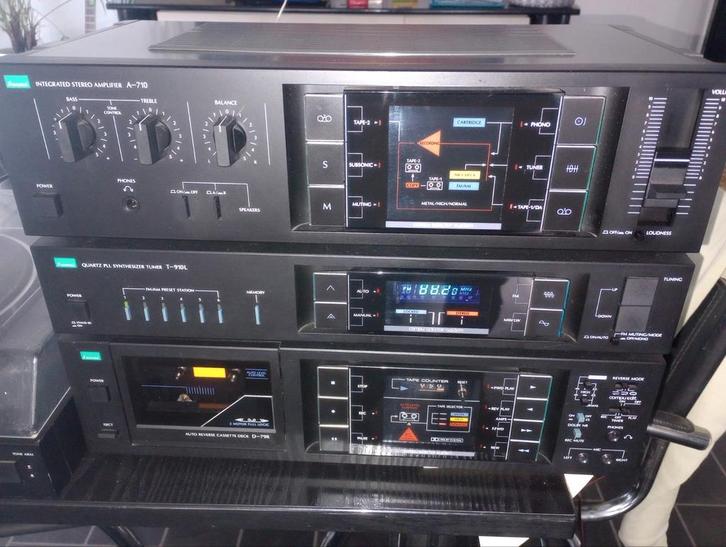 Sansui + Jamo izgst., Audio, Tv en Foto, Stereoketens, Zo goed als nieuw, Speakers, Overige merken, Losse componenten, Ophalen