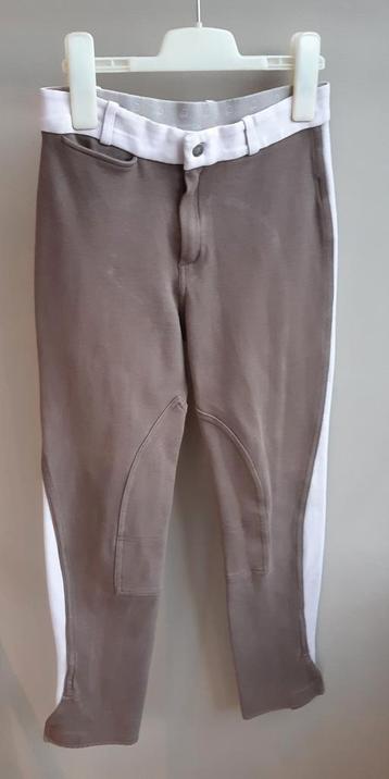 Pantalon Fouganza noisette et rose pastel 14 ans