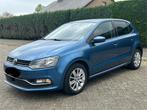 Vw Polo/ 2015/ 1.2tsi/Bluemotion/Airco/1steEigenaar+Keuring, Auto's, Volkswagen, Voorwielaandrijving, Stof, Euro 6, Blauw