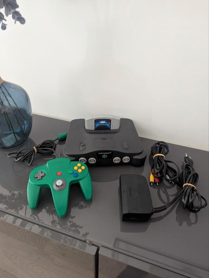 Nintendo 64 N64 avec everdrive 64, Games en Spelcomputers, Spelcomputers | Nintendo 64, Zo goed als nieuw, Ophalen of Verzenden