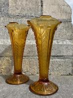 2 ART DECO VASES VAZEN CZECHOSLOVAKIA, Ophalen