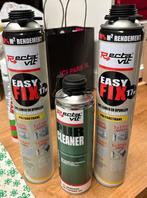 2 polyurethaanbommen + reinigingsspray, Doe-het-zelf en Bouw, Isolatie en Afdichting, Ophalen, Dakisolatie, Zo goed als nieuw