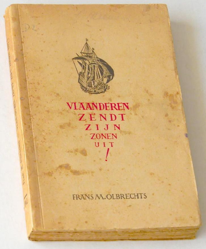 Vlaanderen zendt zijn zonen uit!, Boeken, Geschiedenis | Nationaal, Gelezen, Ophalen of Verzenden