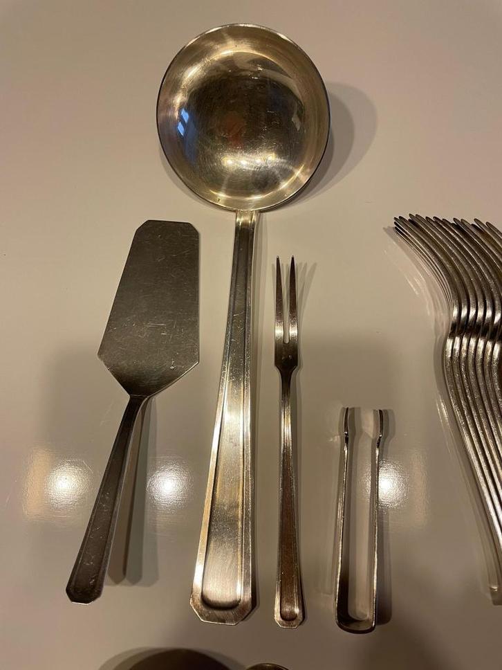 ANTIEK servies TILQUIN ( 90 delig ), Antiek en Kunst, Antiek | Servies compleet, Ophalen of Verzenden