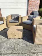 Tuinset/ loungeset met tafeltje, Ophalen, Gebruikt, Loungeset