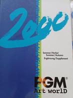 PGM ART WORLD 2000 Kunstboek 223 blz, Verzenden, Zo goed als nieuw, Schilder- en Tekenkunst