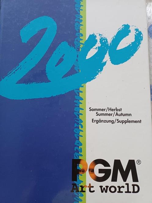 PGM ART WORLD 2000 Kunstboek 223 blz, Boeken, Kunst en Cultuur | Beeldend, Zo goed als nieuw, Schilder- en Tekenkunst, Verzenden