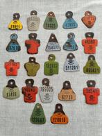 Oude fietsplaatjes emaille, Ophalen