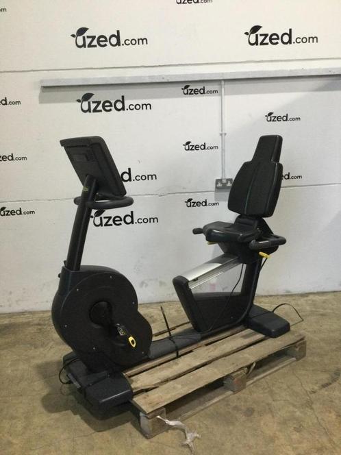 Vélo allongé - Technogym Recline 1000 Unity – Noir, Sport en Fitness, Fitnessmaterialen, Gebruikt, Overige typen, Benen, Ophalen of Verzenden