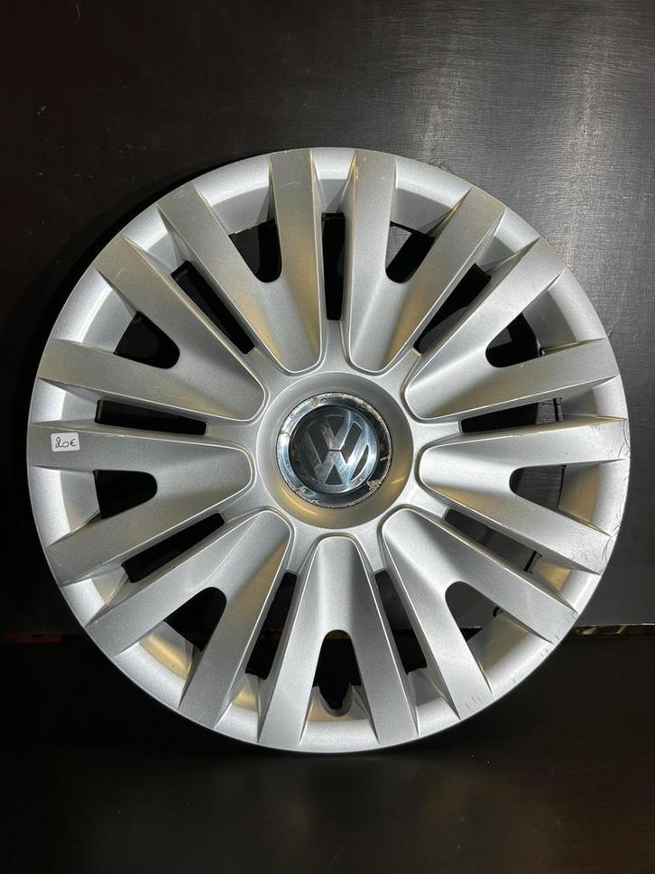 1 VW Caddy Passat Polo Golf 4,5,6,7,8 Touran 15" wieldop, Auto diversen, Wieldoppen, Zo goed als nieuw, Ophalen of Verzenden